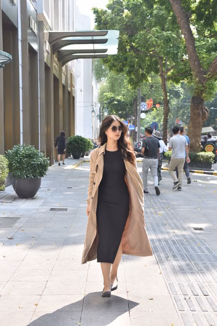Vestido Midi Canelado